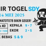 Angka Gaib! Syair Togel SDY 14 Mei 2025 di Konohatoto78 - angkagaib.com