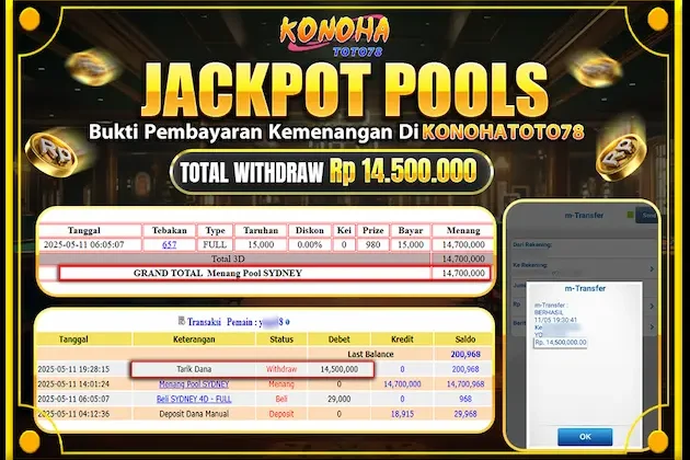 Auto Tajir! Keluaran Sydney 11 Mei 2025 Jackpot Rp14,5 Juta! - angkagaib.com