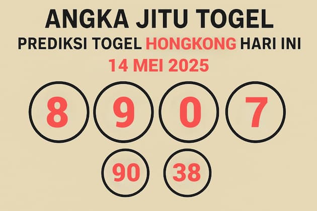 Info A1! Prediksi Hongkong (HK) 14 Mei 2025 Dari Konohatoto78 - angkagaib.com