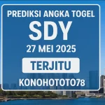 Prediksi Angka Togel SDY 27 Mei 2025 Terjitu dari Konohatoto78 - angkagaib.com