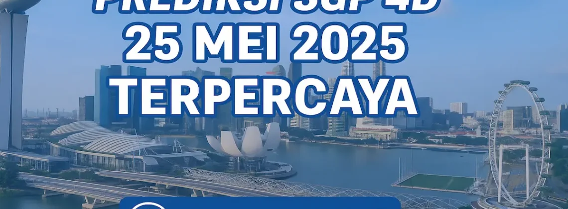 Prediksi SGP 4D 25 Mei 2025 Terpercaya dari Konohatoto78 - angkagaib.com
