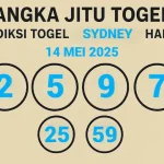 Prediksi Togel SDY (Sydney) Hari Ini 14 Mei 2025 di Konohatoto78 - angkagaib.com