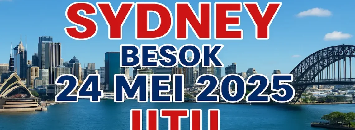 Prediksi Togel Sydney Besok 24 Mei 2025 Jitu dari Konohatoto78 - angkagaib.com