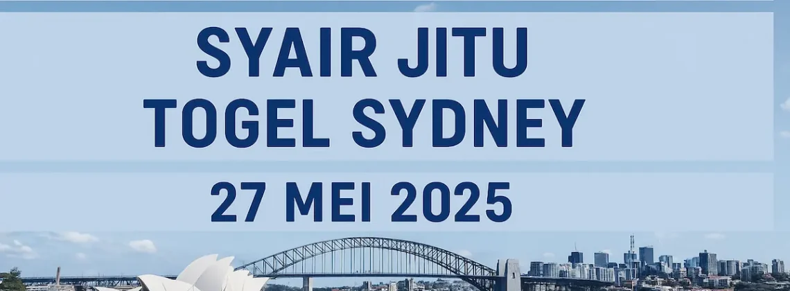 Syair Jitu Togel Sydney 27 Mei 2025 dari Konohatoto78 - angkagaib.com