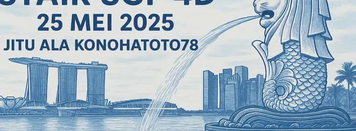 Syair SGP 4D 25 Mei 2025 Jitu Ala Konohatoto78 - angkagaib.com