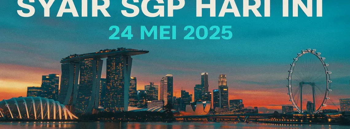 Syair SGP Hari Ini untuk 24 Mei 2025 dari Konohatoto78 - angkagaib.com