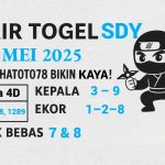 Syair Togel SDY (12 Mei 2025) di Konohatoto78 Cek Angka Sakti! - angkagaib.com