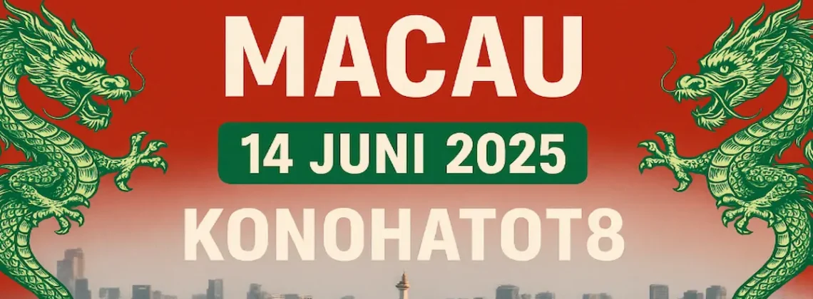 Keluaran Paling Akurat Macau 14 Juni 2025 dari Konohatoto78 - angkagaib.com