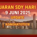 Keluaran SDY Hari Ini 9 Juni 2025 Update dari Konohatoto78 - angkagaib.com
