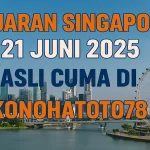 Keluaran Singapore 21 Juni 2025 Asli Cuma di Konohatoto78 - angkagaib.com