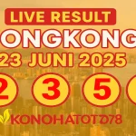 Live Result Angka Hongkong 23 Juni 2025 dari Konohatoto78 - angkagaib.com