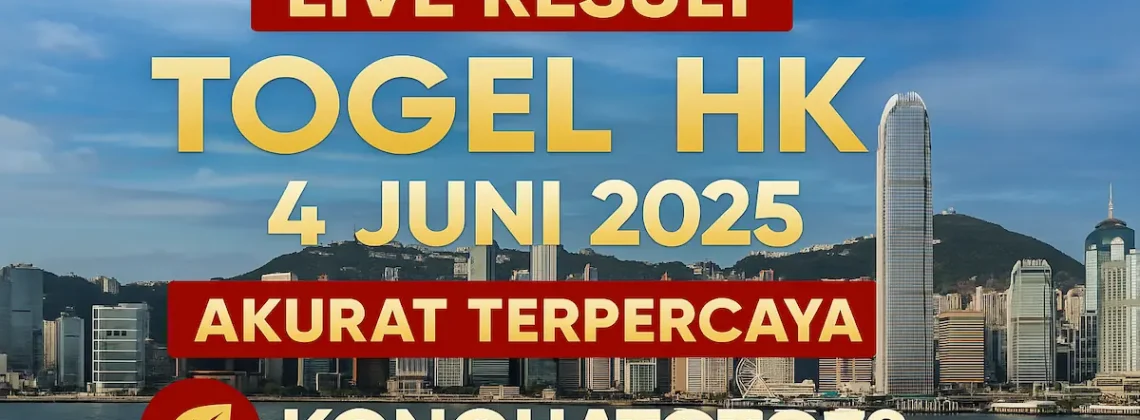 Live Result Togel HK 4 Juni 2025 Konohatoto78 Akurat Terpercaya - angkagaib.com