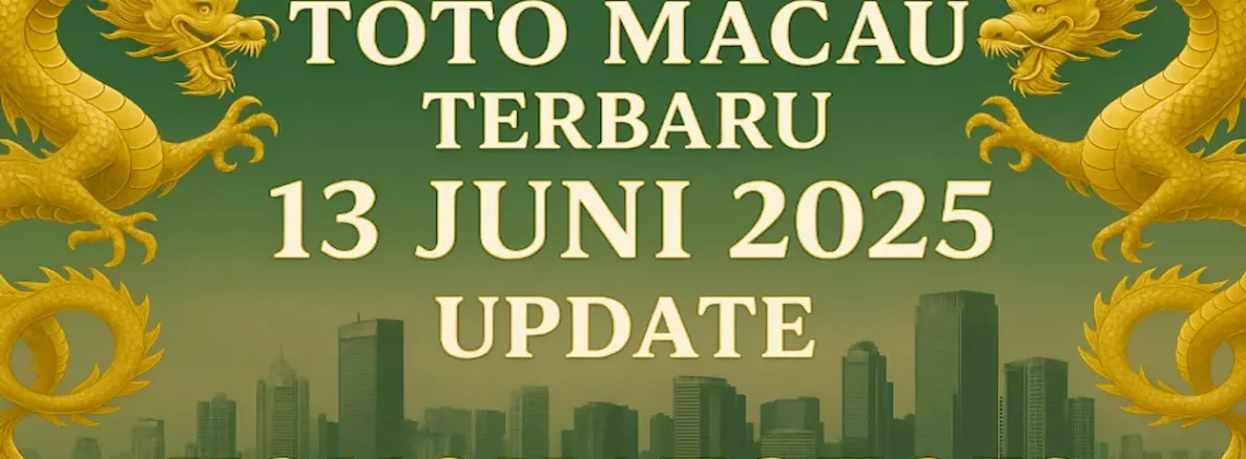 Prediksi Toto Macau Terbaru 13 Juni 2025 Konohatoto78 Update -angkagaib.com