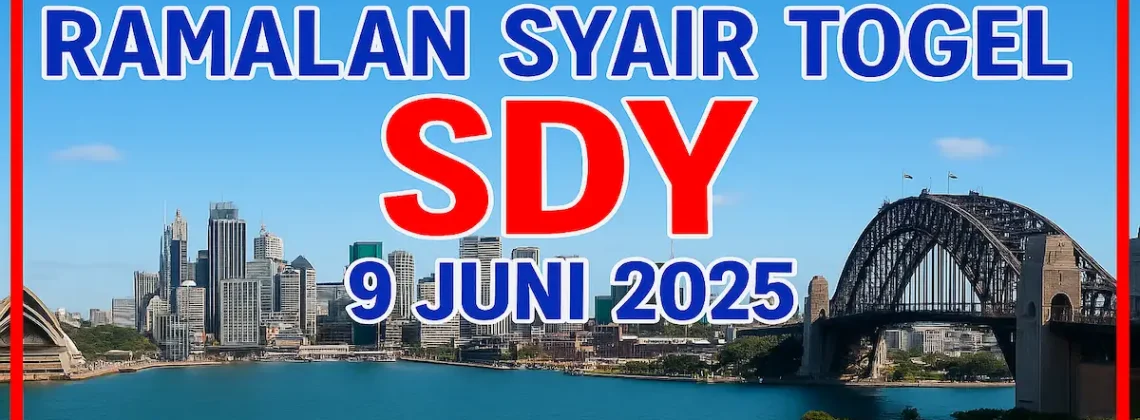 Ramalan Syair Togel SDY 9 Juni 2025 dari Konohatoto78 - angkagaib.com