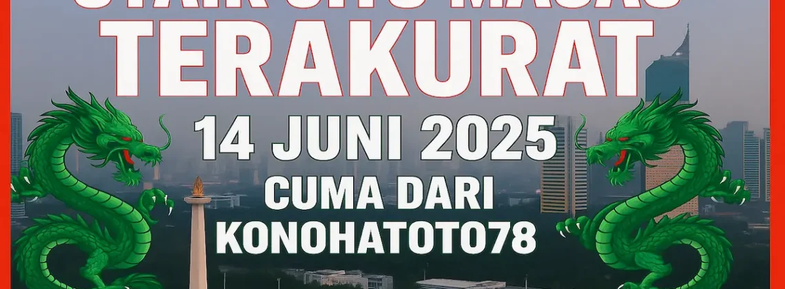 Syair Jitu Macau Terakurat 14 Juni 2025 Cuma dari Konohatoto78 - angkagaib.com