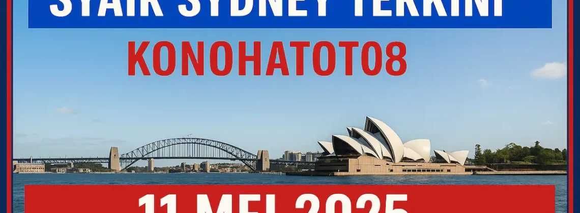 Syair Sydney Terkini dari Konohatoto78 Untuk 11 Mei 2025 - angkagaib.com