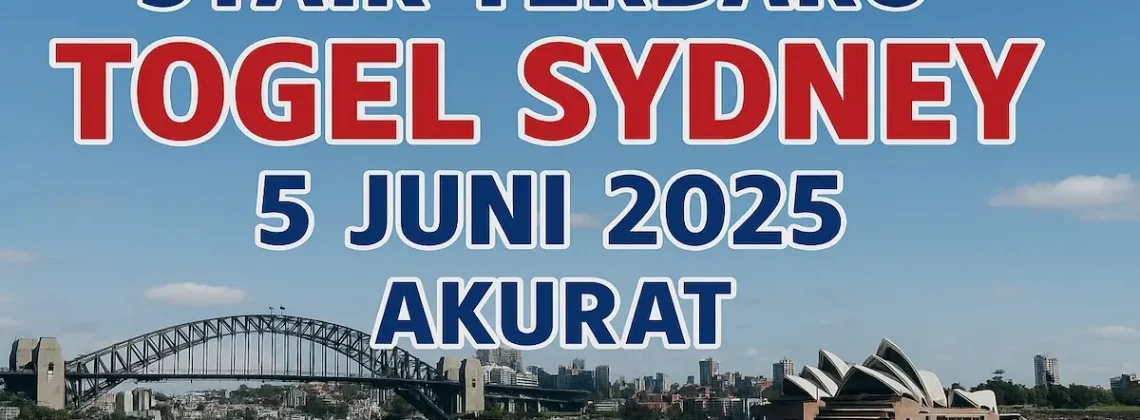Syair Terbaru Togel Sydney 5 Juni 2025 Akurat ala Konohatoto78 - angkagaib.com