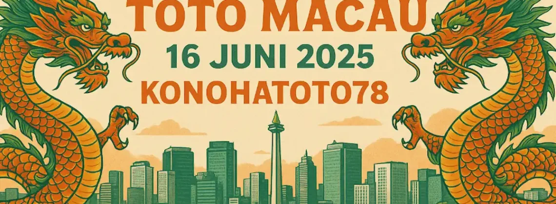 Syair Termanjur Toto Macau 16 Juni 2025 dari Konohatoto78 - angkagaib.com