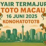 Syair Termanjur Toto Macau 16 Juni 2025 dari Konohatoto78 - angkagaib.com