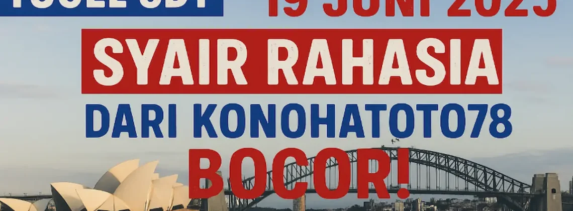 Togel SDY 19 Juni 2025 Syair Rahasia dari Konohatoto78 Bocor! - angkagaib.com