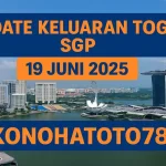 Update Keluaran Togel SGP 19 Juni 2025 dari Konohatoto78 - angkagaib.com
