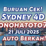 Buruan Cek! Sydney 4D Konohatoto78 21 Juli 2025 Auto Berkah! - angkagaib.coom