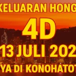 Data Keluaran Hongkong 4D 13 Juli 2025 Hanya di Konohatoto78 - angkagaib.com