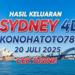 Hasil Keluaran Sydney 4D Konohatoto78 20 Juli 2025 Cek Disini! - angkagaib.com