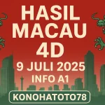 Hasil Macau 4D 9 Juli 2025 Info A1 dari Konohatoto78 - angkagaib.com