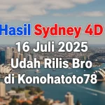 Hasil Sydney 4D 16 Juli 2025 Udah Rilis Bro di Konohatoto78 - angkagaib.com