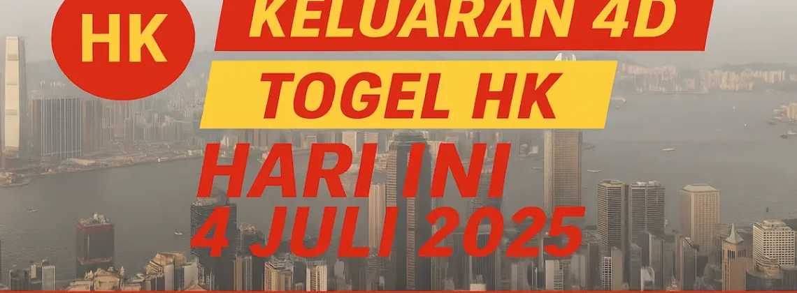 Keluaran 4D Togel HK Hari Ini 4 Juli 2025 dari Konohatoto78 - angkagaib.com