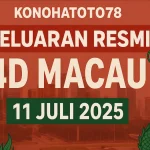 Keluaran Resmi 4D Macau 11 Juli 2025 dari Konohatoto78 - angkagaib.com