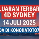 Keluaran Terbaru 4D Sydney 14 Juli 2025 Ada di Konohatoto78 - angkagaib.com