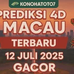 Prediksi 4D Macau Terbaru 12 Juli 2025 Gacor dari Konohatoto78! - angkagaib.com
