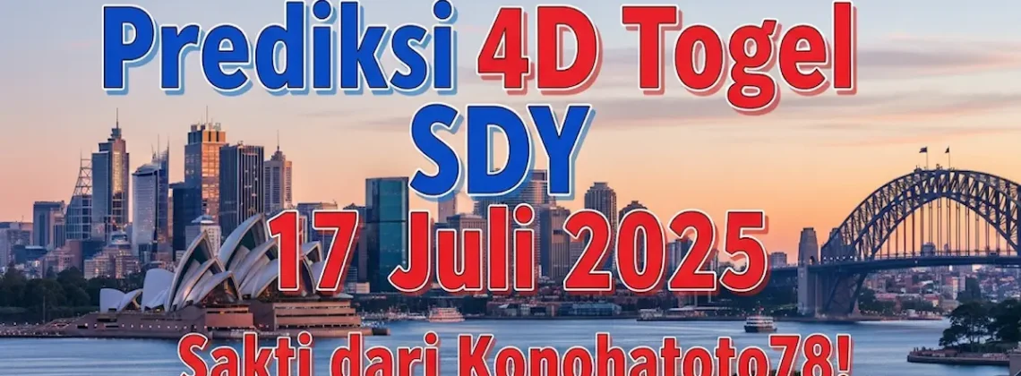 Prediksi 4D Togel SDY 17 Juli 2025 Sakti dari Konohatoto78! - angkagaib.com