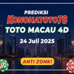 Prediksi Konohatoto78 Toto Macau 4D 24 Juli 2025 Anti Zonk! - angkagaib.com