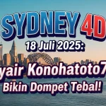SYDNEY 4D 18 Juli 2025 Syair Konohatoto78 Bikin Dompet Tebal! - angkagaib.com