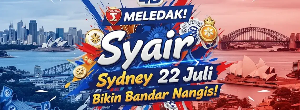 SYDNEY 4D MELEDAK! Syair Sydney 22 Juli Bikin Bandar Nangis! - angkagaib.com