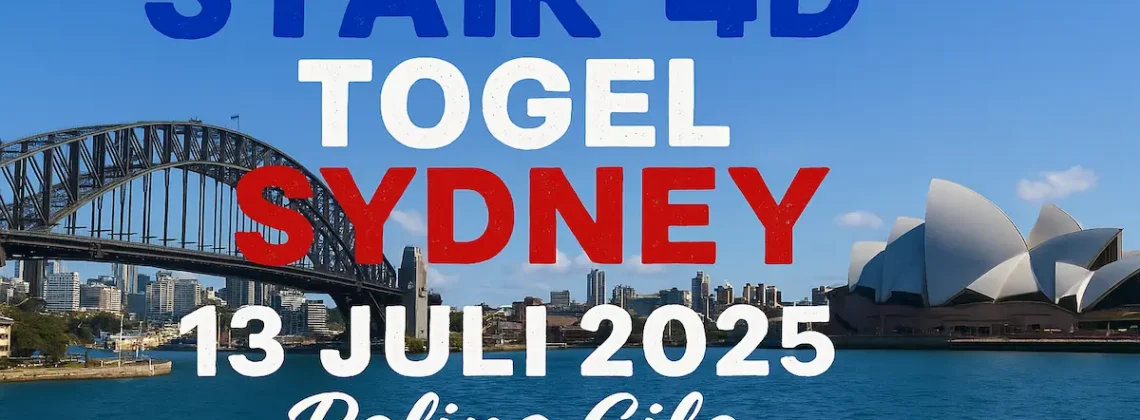 Syair 4D Togel Sydney 13 Juli 2025 Paling Gila dari Konohatoto78! - angkagaib.com