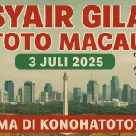 Syair Gila Toto Macau 3 Juli 2025 Cuma di Konohatoto78 - angkagaib.com