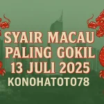 Syair Macau Paling Gokil 13 Juli 2025 dari Konohatoto78 - angkagaib.com