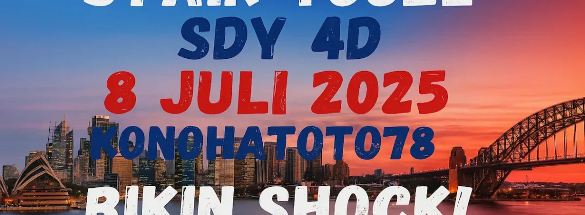 Syair Togel SDY 4D 8 Juli 2025 Konohatoto78 Bikin Shock! - angkagaib.com