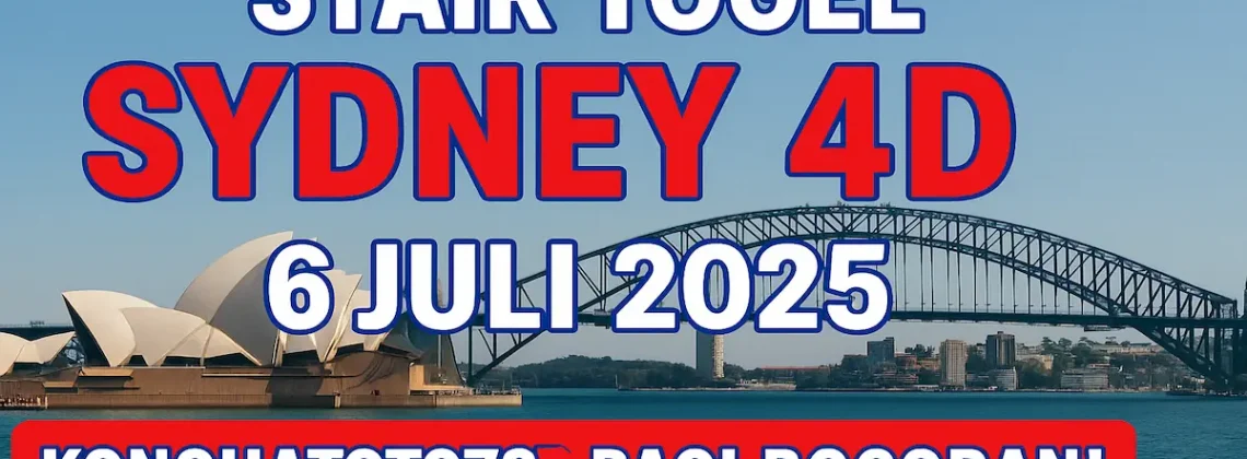 Syair Togel Sydney 4D 6 Juli 2025 Konohatoto78 Bagi Bocoran! - angkagaib.com