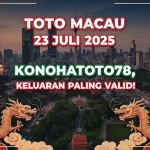 Toto Macau 23 Juli 2025 Konohatoto78, Keluaran Paling Valid! - angkagaib.com