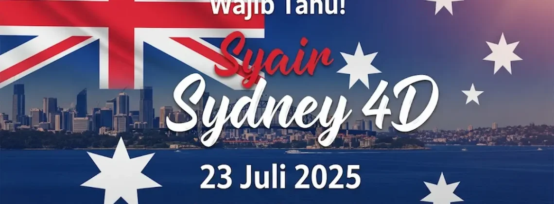 Wajib Tahu! Syair Sydney 4D 23 Juli 2025 dari Konohatoto78 - angkagaibcom