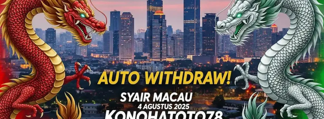 Auto Withdraw! Syair Macau 4 Agustus 2025 Konohatoto78, Angka Sakti Bikin Kaya! - angkagaib.com