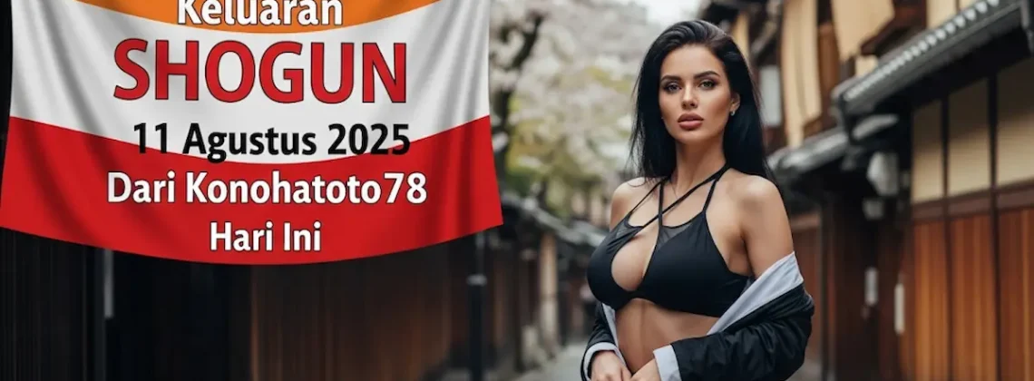 Gasss! Keluaran SHOGUN 11 Agustus 2025 Dari Konohatoto78 Hari Ini - angkagaib.com