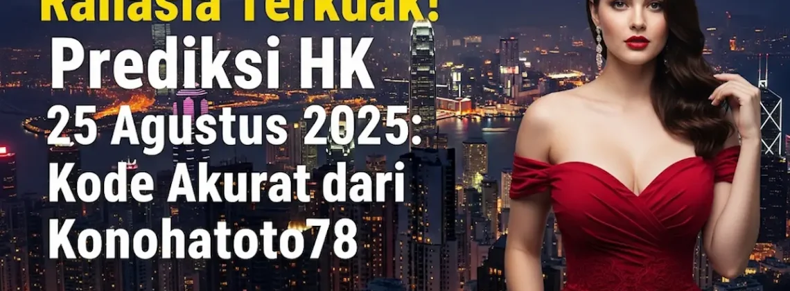 Rahasia Terkuak! Prediksi HK 25 Agustus 2025 Kode Akurat dari Konohatoto78 - keluarantoto78.com