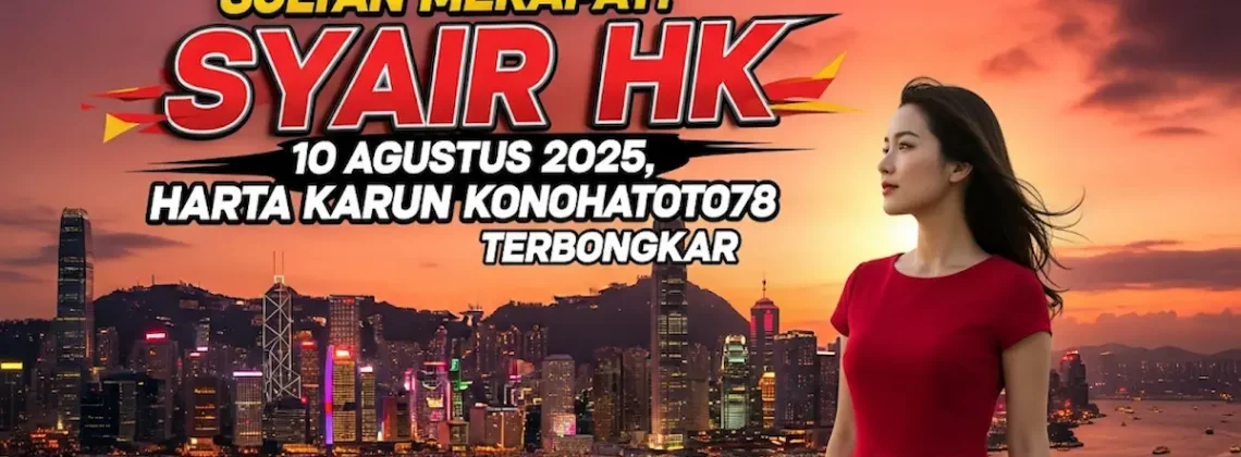 Sultan Merapat! Syair HK 10 Agustus 2025, Harta Karun KonohaToto78 Terbongkar - angkagaib.com