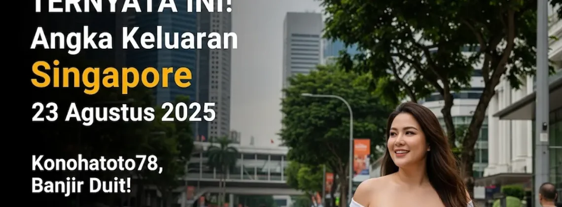 TERNYATA INI! Angka Keluaran Singapore 23 Agustus 2025 Konohatoto78, Banjir Duit! - keluarantoto78.com